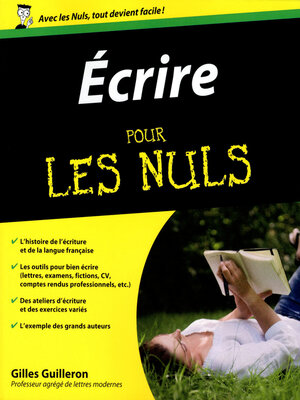 cover image of Ecrire Pour les Nuls